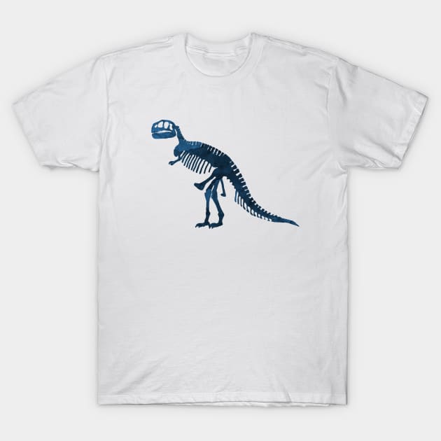 Tyrannosaurus Rex Skeleton T-Shirt by TheJollyMarten